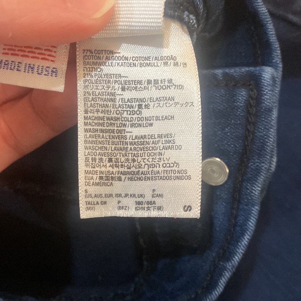 American Apparel Jeans High Waist Skinny - Picture 5 of 13